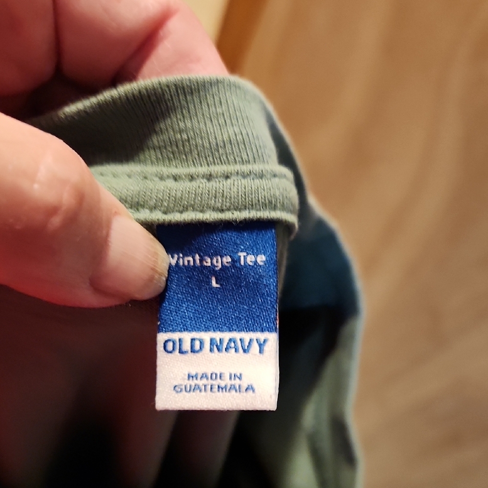 Old Navy Olive Long Sleeve Tee - Picture 3 of 3